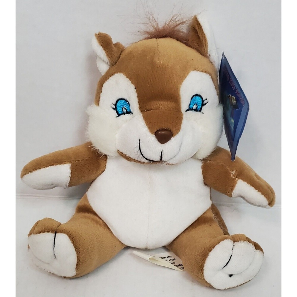 k&K Games Brown Chipmunk Squirrel Bean Bag Plush Stuffed Animal Toy 7"